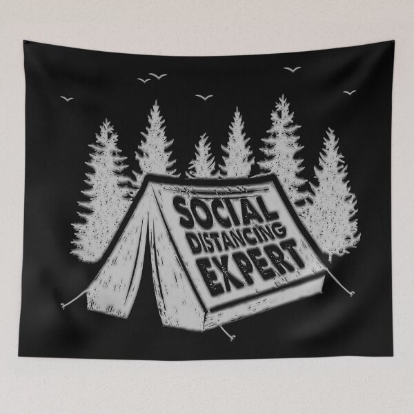 Item preview, Social Distancing Expert designed and sold by aventi24.