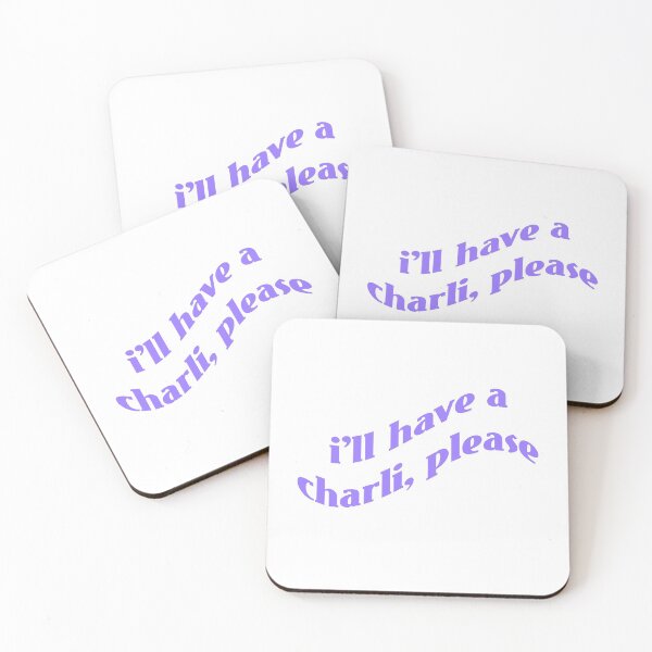 Item preview, I'll Have a Charli Purple designed and sold by art-by-harmonie.