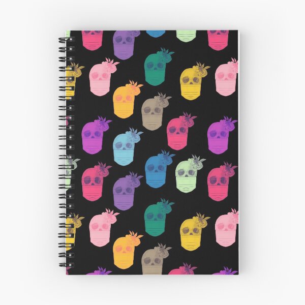 Aperçu de l'œuvre Halloween Skull Pattern Crâne coloré à motifs créée et vendue par sherwinc.