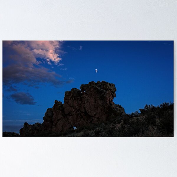 Item preview, Moon over Devils Backbone Loveland Colorado designed and sold by johnny gomez.