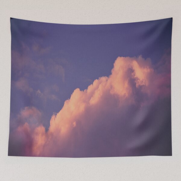 Item preview, Vintage vibe lavender clouds designed and sold by Mariolangstieh.