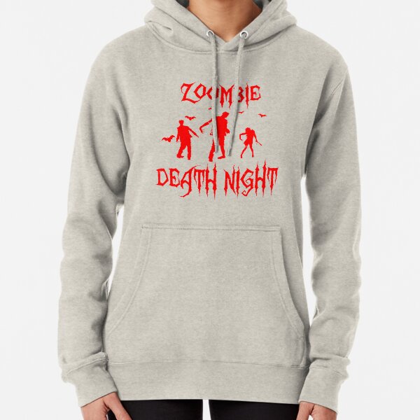 Zoombie Halloween Night Pullover Hoodie