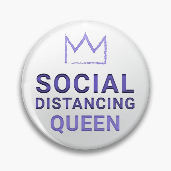 Item preview, Social Distancing Queen designed and sold by aventi24.