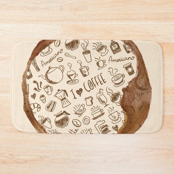 Item preview, Inside an imprint of Coffee - I love Coffee designed and sold by thewishdesigns.