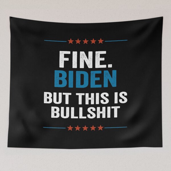 Item preview, fine biden but this is bullshit fine biden  designed and sold by AnimaLovers.