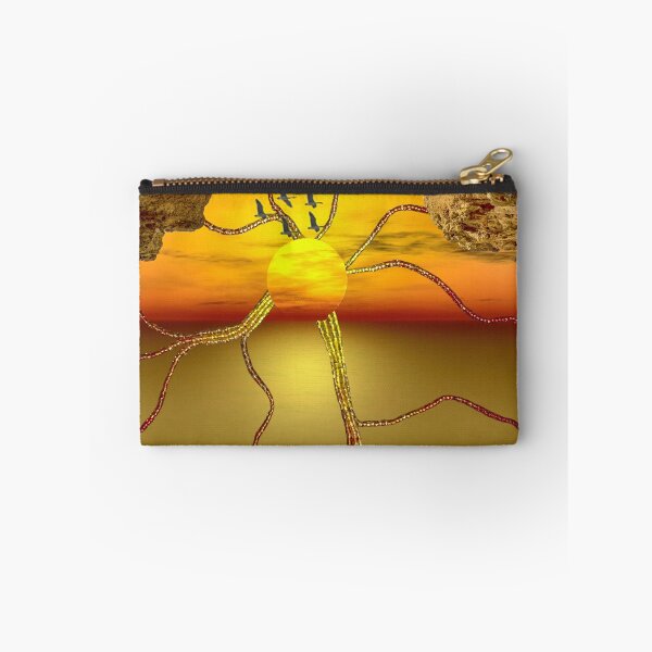 Item preview, Sunset view from a cave with beaded sunrays designed and sold by NeuroBead.