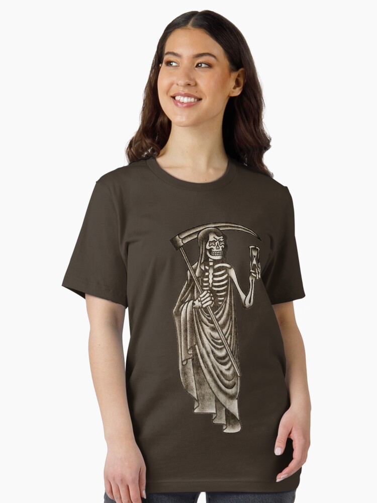 Thumbnail 2 of 7, Essential T-Shirt, Salty-Dog2 American Traditional Grim Reaper designed and sold by Salty-Dog2.