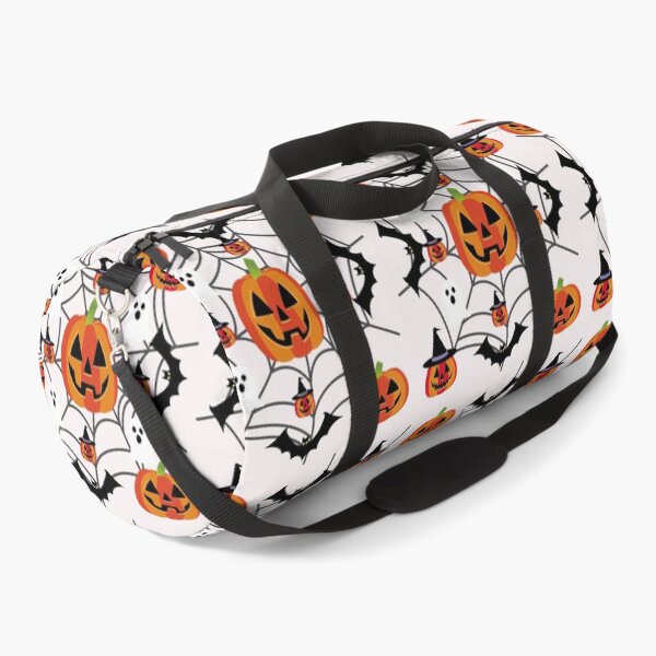 Item preview, Pumpkins, Candy Corns, and Bats  Halloween Pattern  designed and sold by buzz1days.