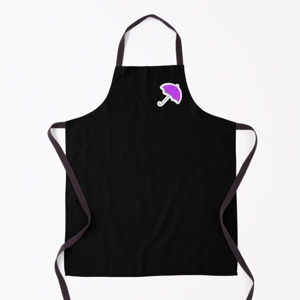 Purple umbrella Apron
