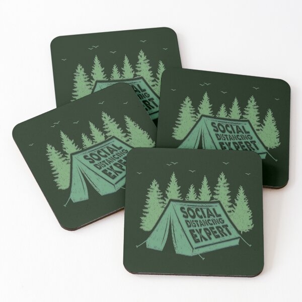 Item preview, Social Distancing Expert Green designed and sold by aventi24.