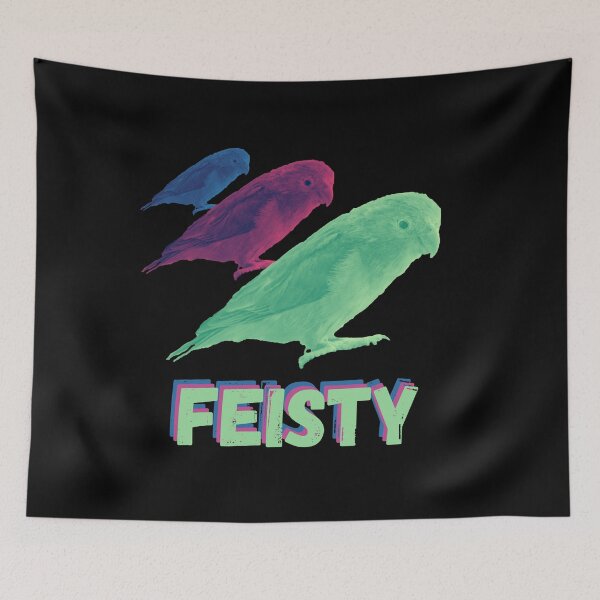 Item preview, Feisty Parrot, Feisty Parrotlet designed and sold by sherwinc.
