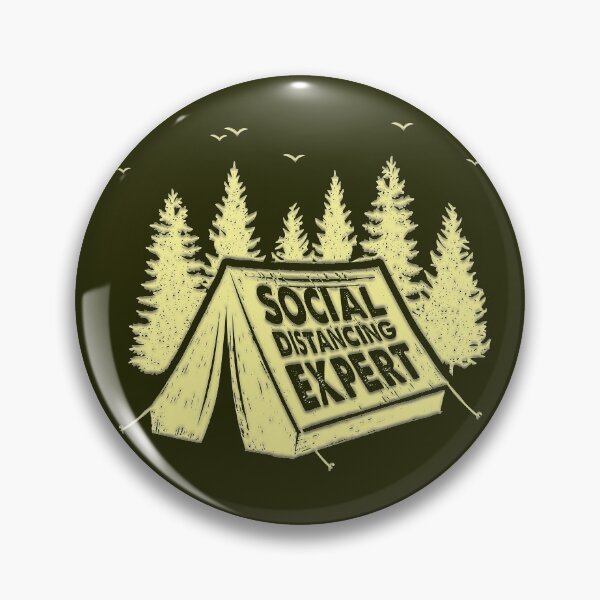 Item preview, Social Distancing Expert Yellows designed and sold by aventi24.