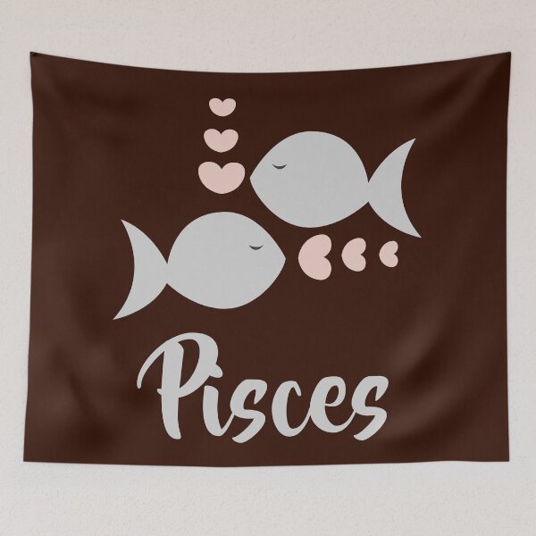 Item preview, Pisces Feb 19 - March 20 - Water sign - Zodiac symbols designed and sold by thewishdesigns.