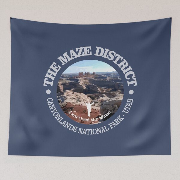 Item preview, The Maze District (OBP) designed and sold by curranmorgan.