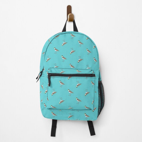 Orderly Lapwings (aqua) Backpack