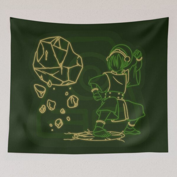 Item preview, Toph Earthbending (with glow) - Avatar the Last Airbender designed and sold by sararegs.