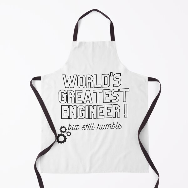 Item preview, World's Greatest Engineer, but still humble merch designed and sold by Wanderers'  Arcadia.