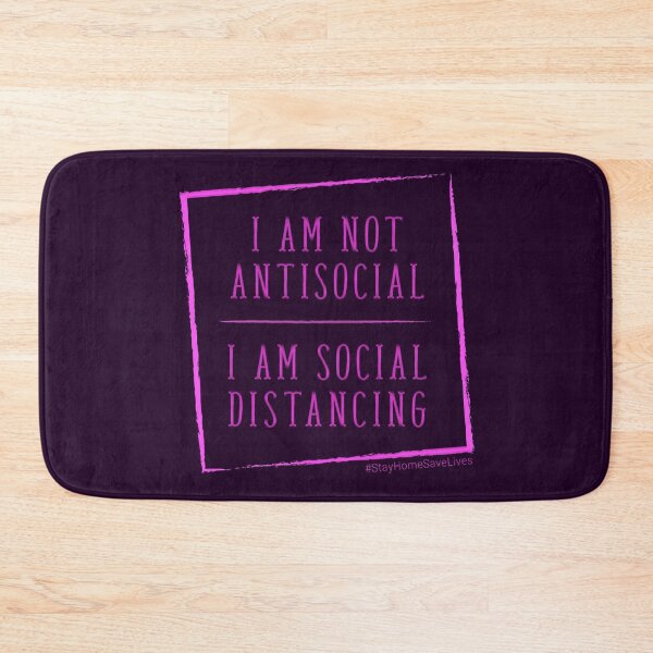 Item preview, I Am Not Antisocial I am Social Distancing Pinky designed and sold by aventi24.