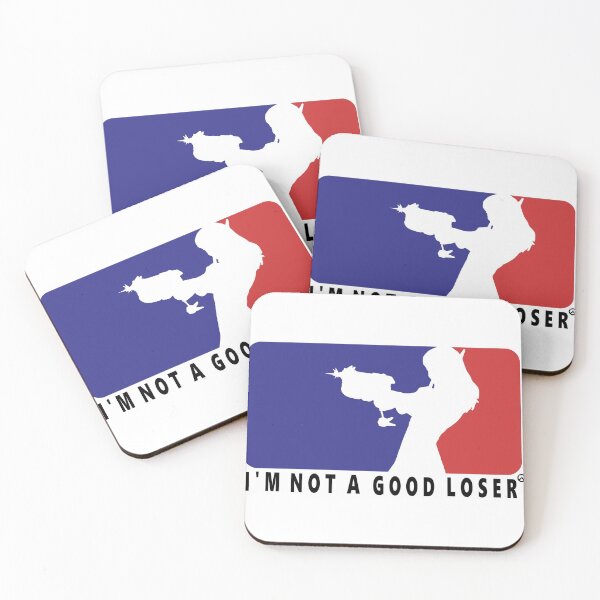 Item preview, DVa Inspired I'm Not A Good Loser Major League Red Blue designed and sold by nathobatho1.
