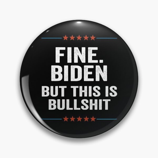 Item preview, fine biden but this is bullshit fine biden  designed and sold by AnimaLovers.