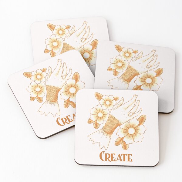 Item preview, Create  Quote With Hand and Flowers designed and sold by bohobeauti.