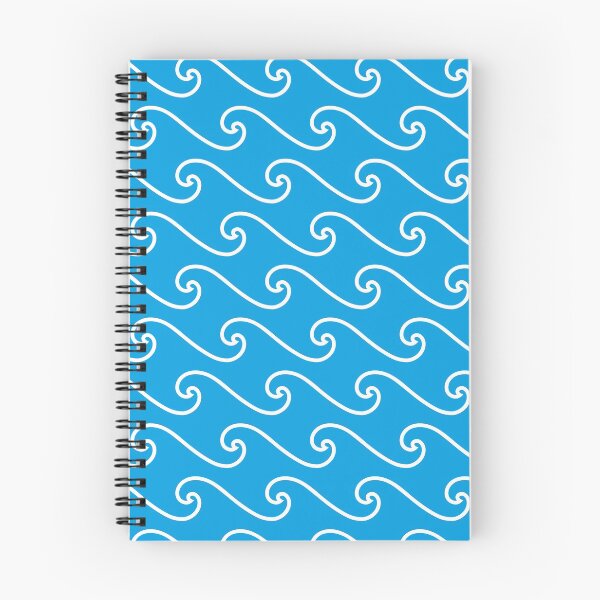 Item preview, Waves - Light Blue designed and sold by DionBlaster.