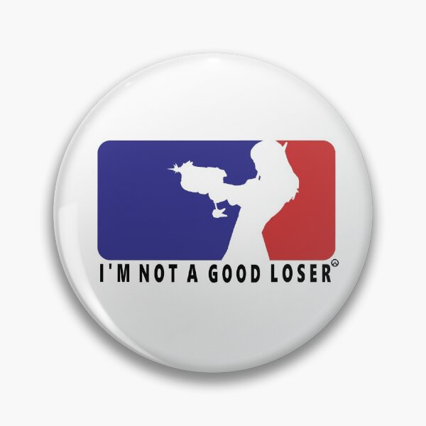 Item preview, DVa Inspired I'm Not A Good Loser Major League Red Blue designed and sold by nathobatho1.