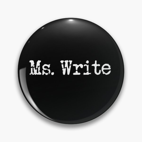 Item preview, Ms. Write in White designed and sold by TeaRoseWriter.
