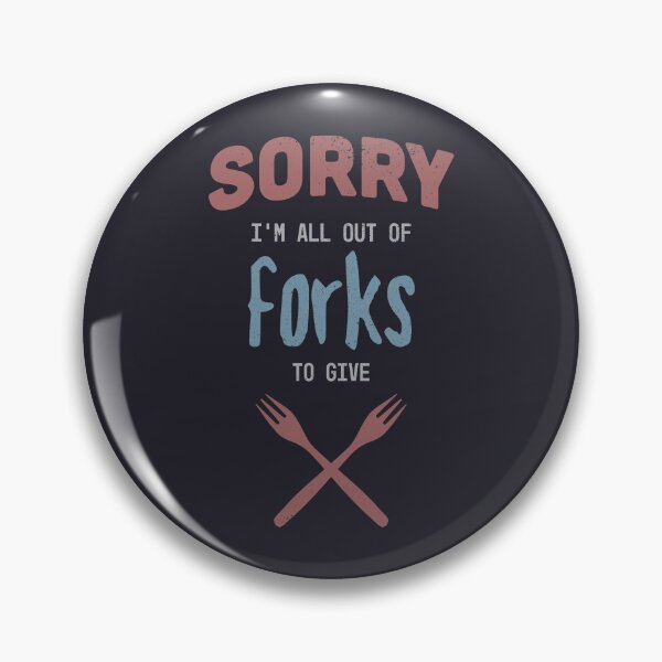Item preview, Out of Forks To Give designed and sold by Creatively Torn.