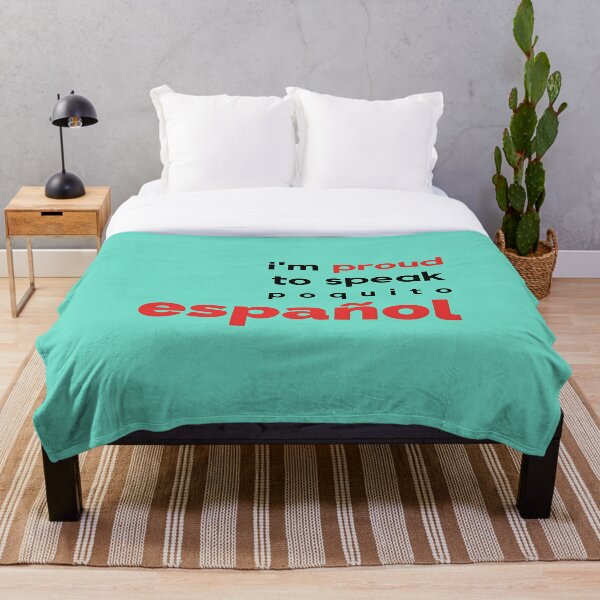 Español Throw Blankets Redbubble