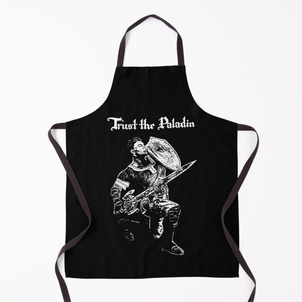 Item preview, Trust the Paladin - RPG Black and White Design designed and sold by gabrielbdo.