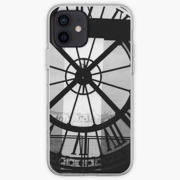 Clock Face, Musee d'Orsay, Paris (2000) iPhone Soft Case