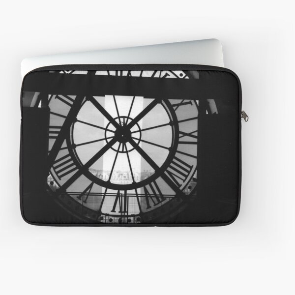 Clock Face, Musee d'Orsay, Paris (2000) Laptop Sleeve