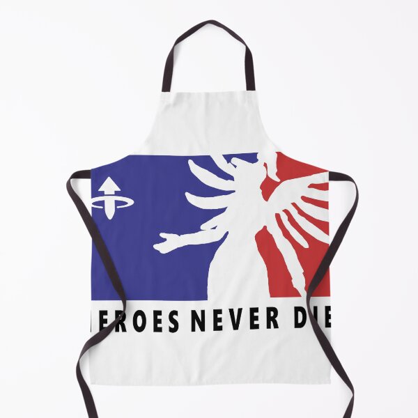 Item preview, Mercy Inspired Heroes Never Die Major League Red Blue designed and sold by nathobatho1.