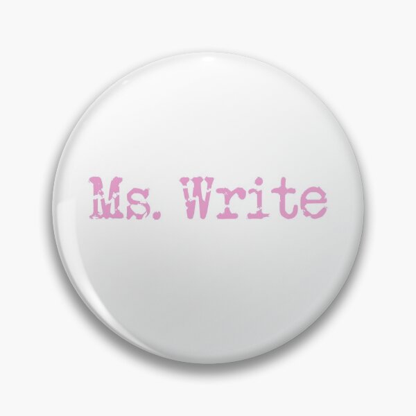 Item preview, Ms. Write in Pink designed and sold by TeaRoseWriter.