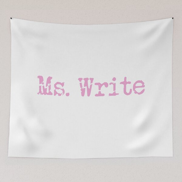 Item preview, Ms. Write in Pink designed and sold by TeaRoseWriter.