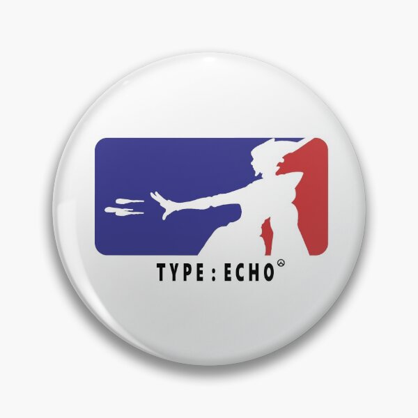 Item preview, Echo Inspired Hero Type Echo Major League Red Blue designed and sold by nathobatho1.