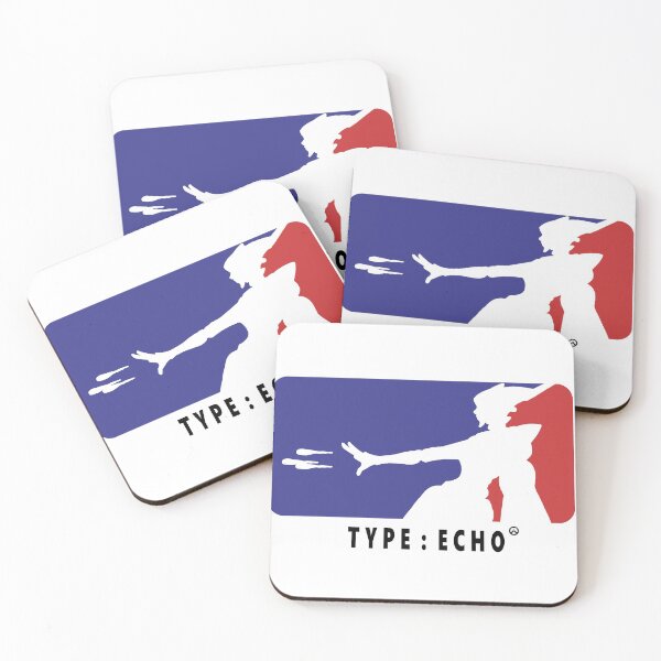 Item preview, Echo Inspired Hero Type Echo Major League Red Blue designed and sold by nathobatho1.