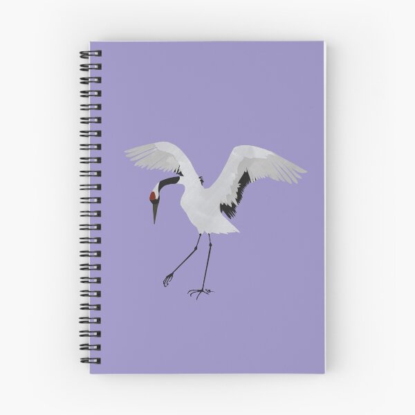 Item preview, Red Crowned Crane designed and sold by Salem Scribbles.