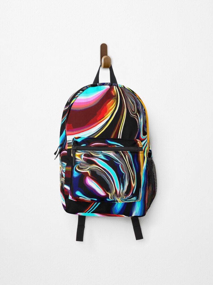 Thumbnail 1 of 3, Backpack, Color Mash designed and sold by ACidysfunction.