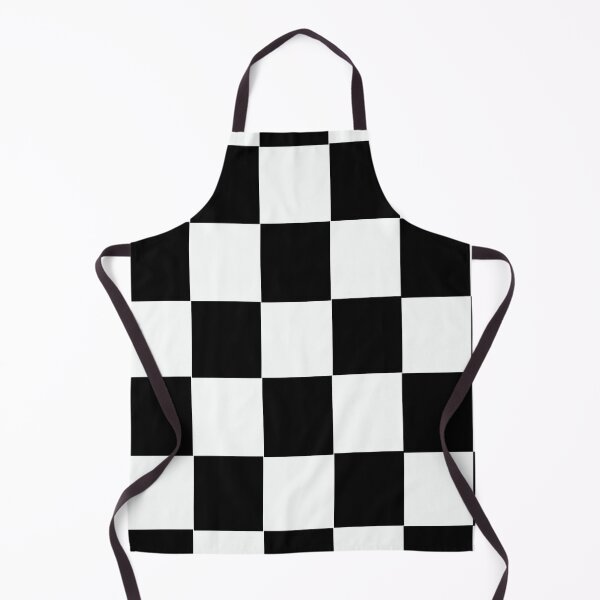 Item preview, Black White Tiles Chess Pattern designed and sold by LifestylePrints.