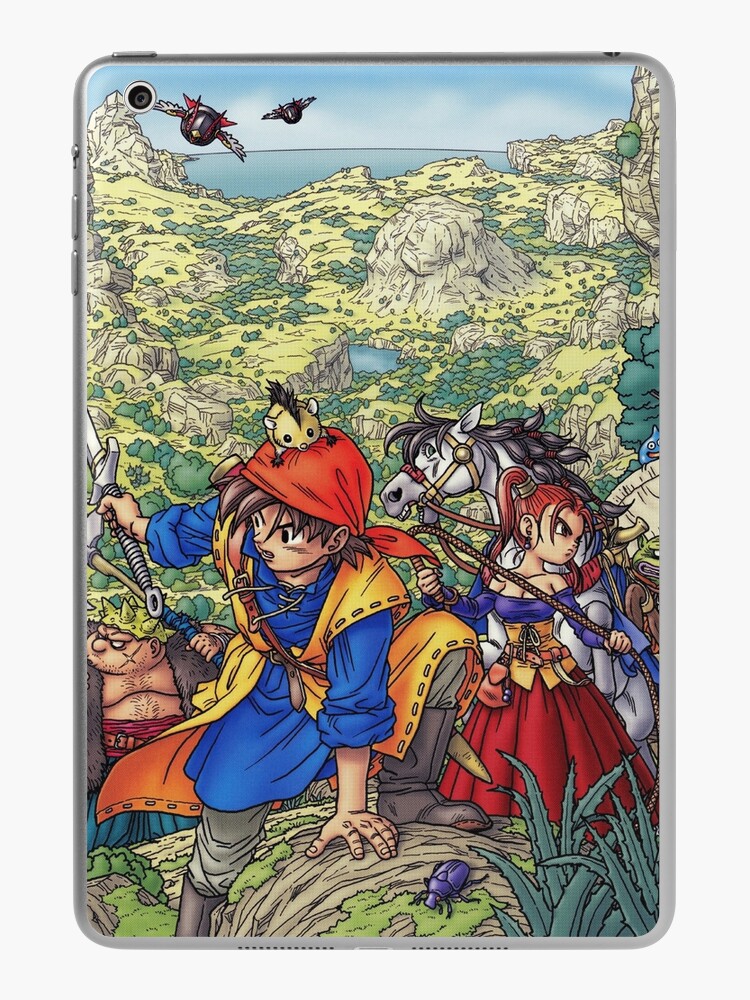 Funda y vinilo para iPad for Sale con la obra «Arte de portada de Dragon Quest  3 Famicom» de luscastore