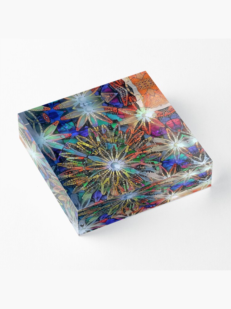 Alternate view of Stars-Lights-Twinkle twinkle little star!-Starlights Acrylic Block