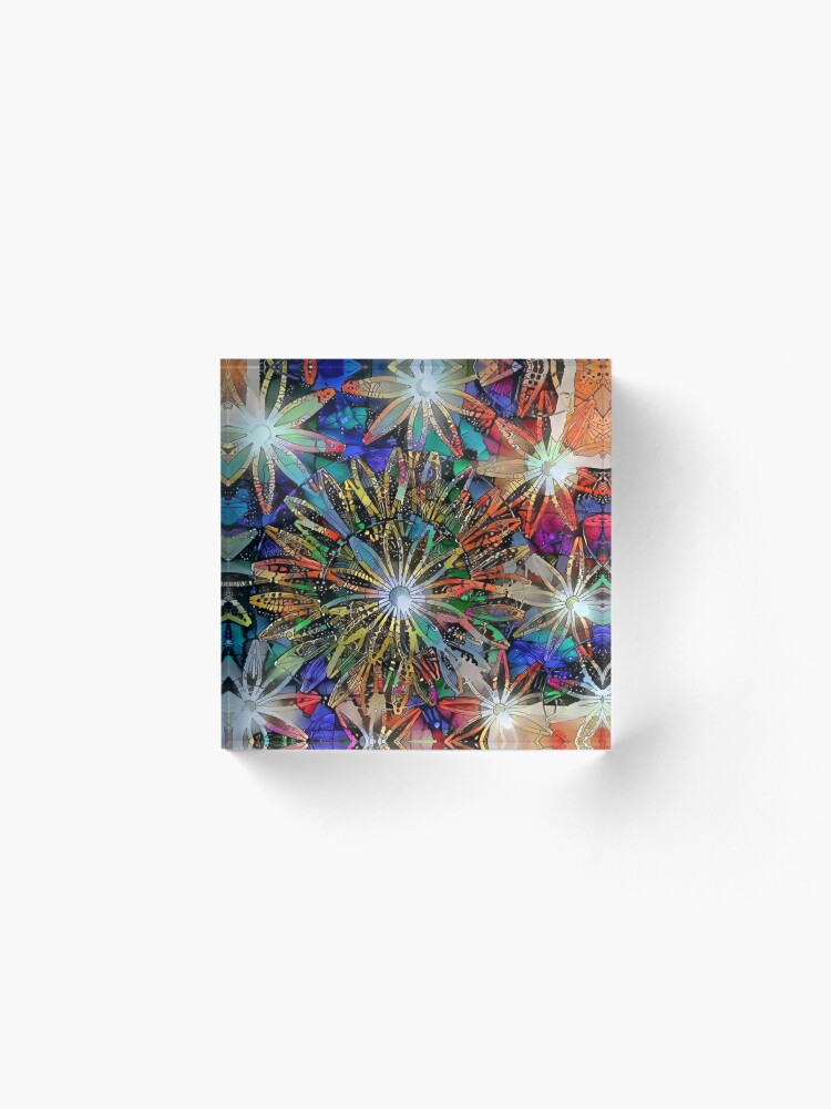 Alternate view of Stars-Lights-Twinkle twinkle little star!-Starlights Acrylic Block