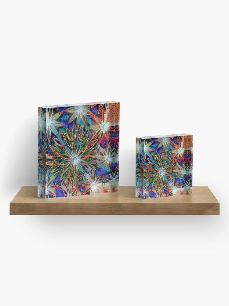 Alternate view of Stars-Lights-Twinkle twinkle little star!-Starlights Acrylic Block