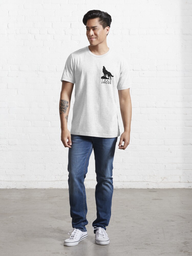 Team Jacob Twilight Saga White Essential T-Shirt for Sale by muchhappier