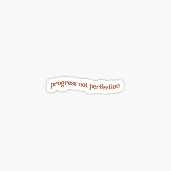 Artikel-Vorschau von Fortschritt nicht Perfektion, designt und verkauft von acteevism.