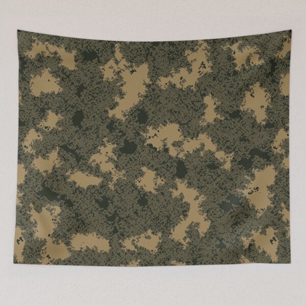 Item preview, Military Camo Poster Edges Camouflage Patterns in Green, Beige and Black designed and sold by ShopieHome.