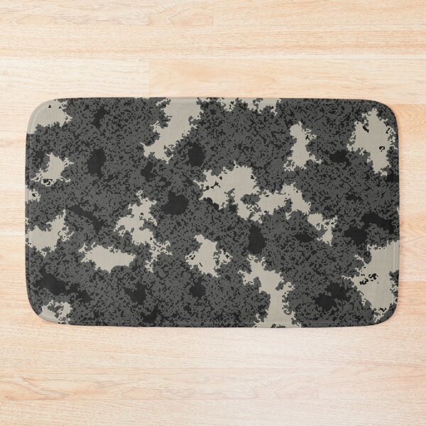Item preview, Gray Camo Poster Edges Camouflage Patterns in Grey Shades and Black designed and sold by ShopieHome.