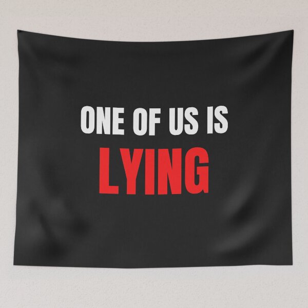 Item preview, One Of Us Is Lying designed and sold by MohitJain1109.